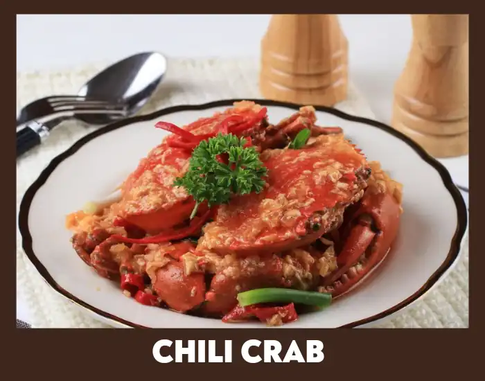 Chili Crab food