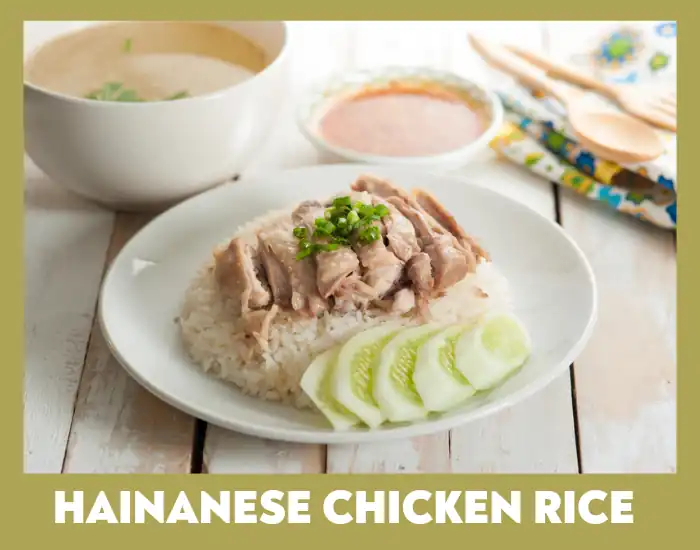 Hainanese Chicken Rice food