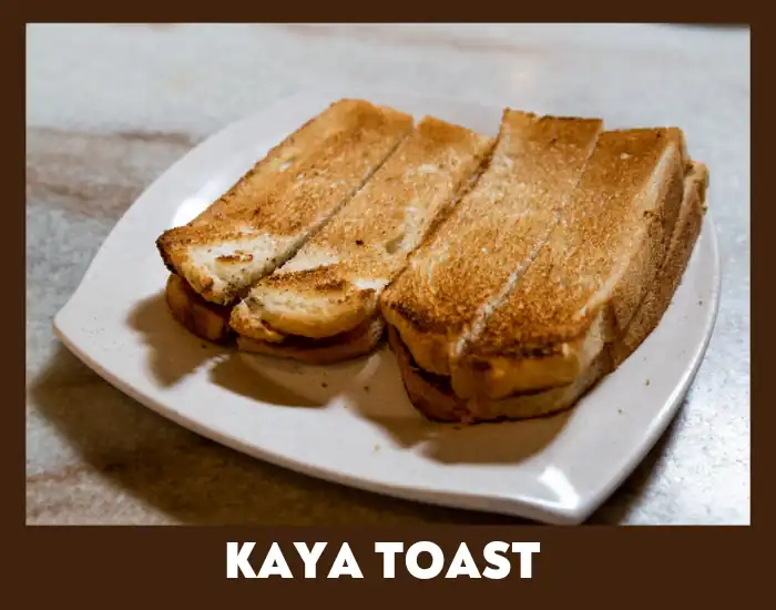 Kaya Toast food